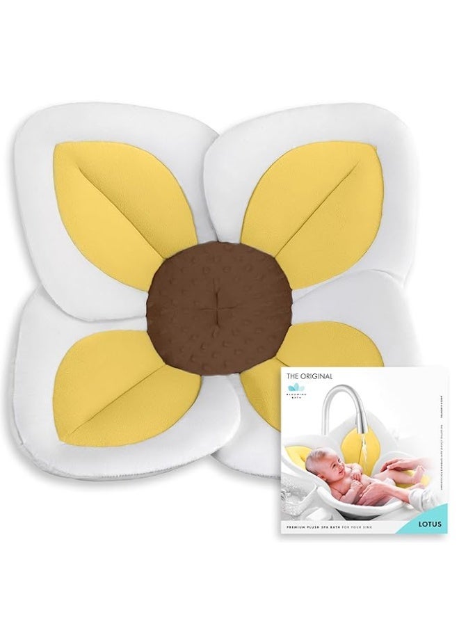 مقعد استحمام مريح للأطفال على شكل زهرة لوتس متفتحة - Image 1